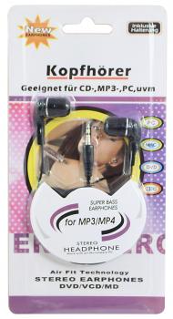 Mini Kopfhörer 4-farben sort. 60cm kabel auf BK