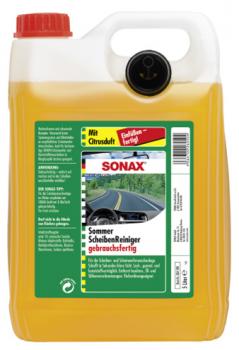 Sonax Scheiben Reiniger gebrauchsfertig Citrus 5l Kanister mit einfüllstutzen