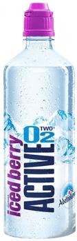 Adelholzer O2 Two Active Fitness Erfrischungsgetränk ""Iced Berry"" 0,75l PEW zz