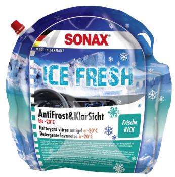 Sonax Antifrost & Klarsicht gebrauchsfertig - 20° C Ice Fresh 3l Standbodenbeute