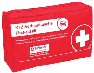 KFZ Verbandtasche Rot Erste Hilfe Set DIN 13164