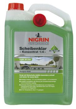 Nigrin Performance Scheibenklar Designer Duft  Konzentrat 1:4 5l kanister