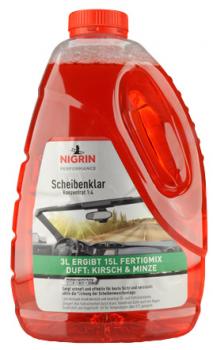 Nigrin Scheibenklar Kirsch/Minze Duft Konzentrat 1:4(ergibt 15l) 3l Kanister