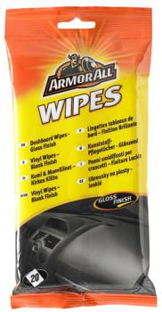 ARMOR ALL Kunststoffpflegetücher Glänzend(Wipes) 20er Beutel