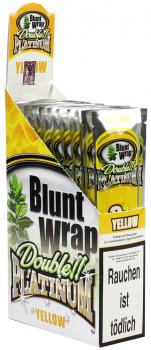 Blunt Wrap Double Platinum im 2er Pack, Yellow (Mello Mango)