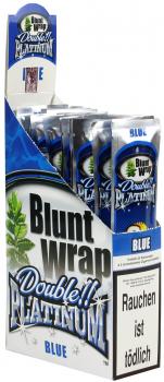 Blunt Wrap Double Platinum im 2er Pack, Blue (Blueberry Burst)