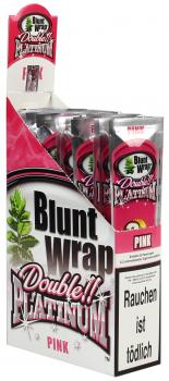 Blunt Wrap Double Platinum im 2er Pack, Pink (Bubble Gum)