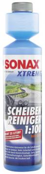 SONAX XTREME ScheibenReiniger 1:100 NanoPro 250ml PE-Dosirflasche