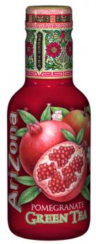 ARIZONA Pomegranate Green Tee 500ml PET-Flasche Pfanddose aus 100% natürlich