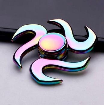 Fidget Hand Spinner Anti Stress FIRE in Einzel Farb Box