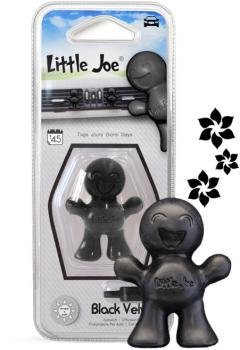 Little Joe Eucalyptus/Black Velwet(Schwarz) Lufterfrischer 45 tage duft ca.4x5x2