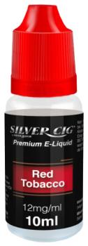E-Liquid Silver-Cig Red Tobacco 12mg Nikotin 10ml im 5er Dsp.(DPT2 Konform EU He