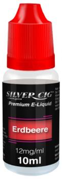 E-Liquid Silver-Cig Erdbeer 12mg Nikotin 10ml im 5er Dsp.(DPT2 Konform EU Herste
