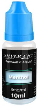E-Liquid Silver-Cig Menthol 6mg Nikotin 10ml im 5er Dsp.(DPT2 Konform EU Herstel