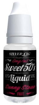 E-Liquid Silver-Cig Sunny Straw 0mg Nikotin 10ml im 5er Dsp.(DPT2 Konform EU Her
