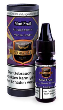 "E-Liquid Tobaliq 0mg Nikotin ""Mad Fruit"" Marula Cream 10ml im 10er Dsp.(DPT2