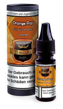 "E-Liquid Tobaliq 0mg Nikotin ""Orange Pop"" 10ml im 10er Dsp.(DPT2 Konform PG-V