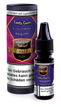 "E-Liquid Tobaliq 3mg Nikotin ""Tasty Gum"" Kaugumm 10ml im 10er Dsp.(DPT2 Konfo