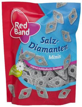 Red Band Salzdiamanten Minis Salzige Mini-Lakritz-Rauten. Ohne Farbstoffe  in 20