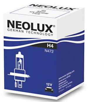 Halogen Leuchtmittel Neolux H4 N472 - Standard 60/55 W 12 V P43t Einzelbox