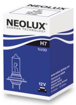 Halogen Leuchtmittel Neolux H7 N499 - Standard 55 W 12 V PX26d Einzelbox