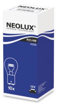 Leuchtmittel Neolux N566 - P21/4W Standard 21/4 W 12 V BAZ15d 10er Box