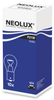 Leuchtmittel Neolux N382 - P21W Standard 21 W 12 V BA15s 10er Box
