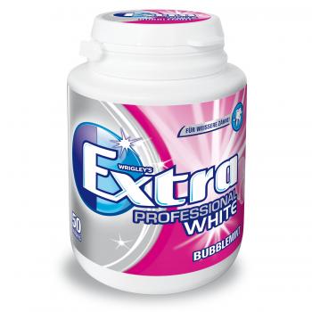 Wrigley´s Extra Professional White Bubblemint zuckerfrei Frucht- und Minzgeschma