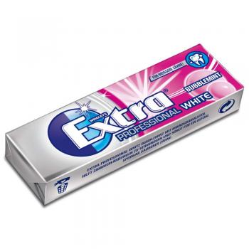 Wrigley´s Extra Professional White Bubblemint Frucht- und Minzgeschmack 10 zucke