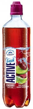 Adelholzer O2 Two Active Fitness Erfrischungsgetränk "Cherry Apple Lime" 0,75l P