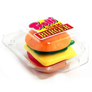 Trolli Mini Burger Schaumzucker Fruchtgummi Gummibonbon 600g 60er Dose
