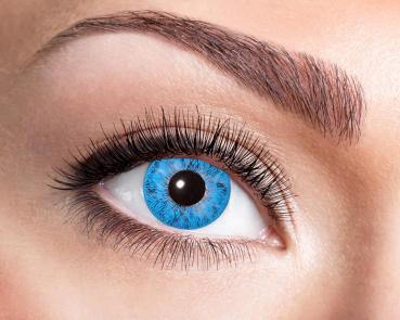 Kontaktlinsen Eyecatcher Blau Tone a02 Natürliche Linsen 3 Monate tragbar in Ges