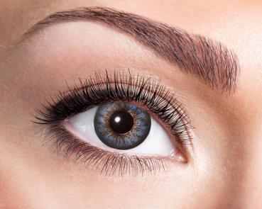 Kontaktlinsen Eyecatcher Blau Tone a28 Natürliche Linsen 3 Monate tragbar in Ges