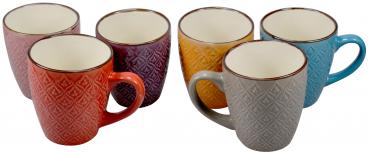 Kaffe Tasse/Becher 6/f Orient 7,5x8,8cm"