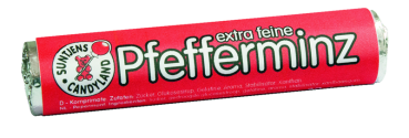 Suntjens Pfefferminz mit extrafeine Pastillen 30g rolle im 36er T-Dsp.