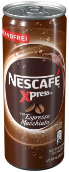 Nescafe Xpress Espresso Macchiato 250ml Dose Pfandfrei im 12er Tray