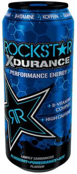 Rockstar Xdurance Performance Energy 500ml Koffein&Taurin mit Sours Blueberry ge