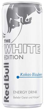 Red Bull The White Edition Kokos-Blaubeere 250ml (DPG Einwegpfand/Pfanddose) im