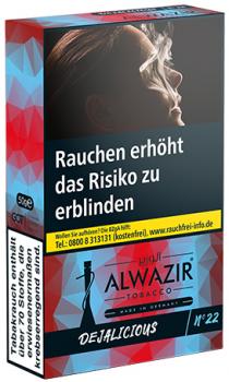 Alwazir® DEJALICIOUS No 22 The Traditional 50g Schachtel - Granatapfel Blaubeere