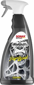 SONAX FELGENBEAST Felgenreiniger mit Sprühpistole 1L PET-Flasche