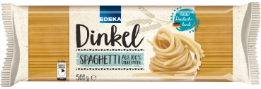Dinkel Spaghetti 100% Dinkelmehl (Edeka) 500g