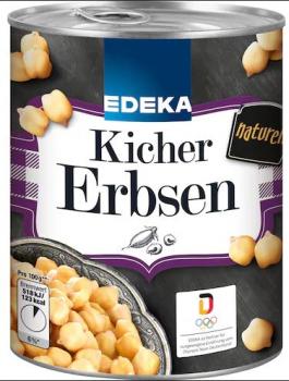 Kichererbsen Edeka 800g Dose