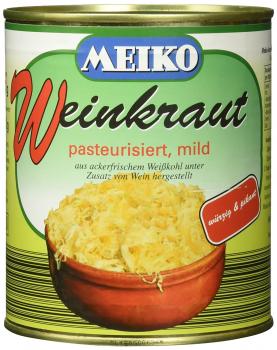 Meiko Weinsauerkraut 810g Dose