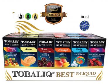 E-Liquid Tobaliq MiX 2 10ml 6/s Fruity Rio, Melon, Cherry, Mango, Candy ICE, Sun