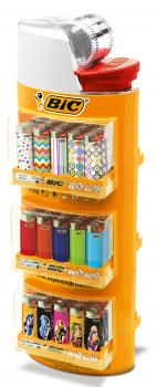 BIC Aktion 300 x BIC Maxi J26 Motive MIX((6 sorten a 50) + GRATIS BIC Feuerzeug