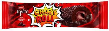 Invite Crazy Roll Cocoa Cocolate Cream Cake 50g im 24er T-Dsp.