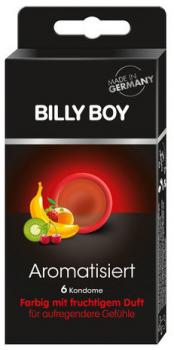 BILLY BOY Aromatisiert 6 fruchtiger Spaß Erdbeer-Tutti-Frutti Kondome 6er Packun