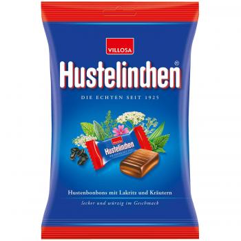 Villosa Hustelinchen Hustenbonbons mit Kräutern und Lakritz geschmack 150g