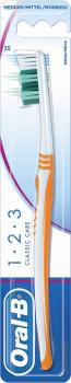 Oral-B Zahnbürste 1-2-3 Classic Medium Care im 12er T-Dsp.