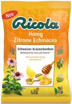 Ricola Honig Zitrone Echinacea 75g Beutel